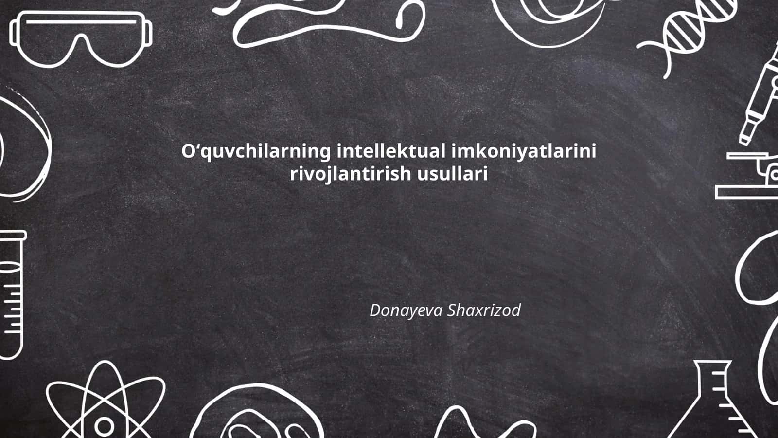 Interaktiv o'quv dasturlari 1