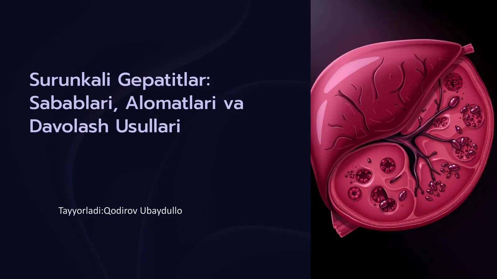 Surunkali Gepatitlar: Sabablari, Alomatlari va Davolash Usullari 1