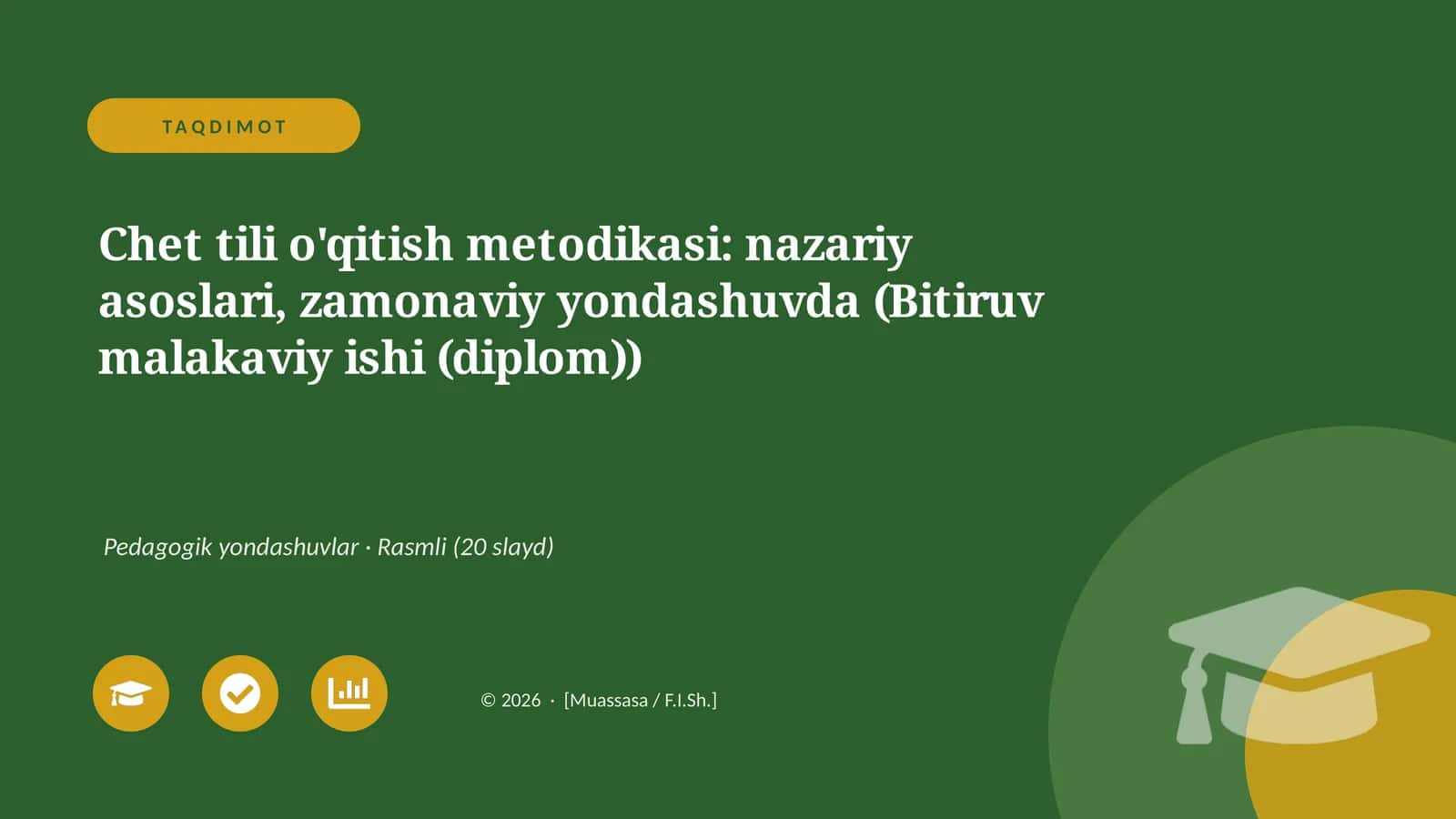 Chet tili o'qitish metodikasi: nazariy asoslari, zamonaviy yondashuvda 1
