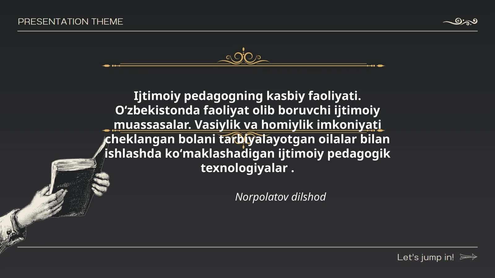 Kasbiy faoliyat va ijtimoiy pedagogika texnologiyalari 1