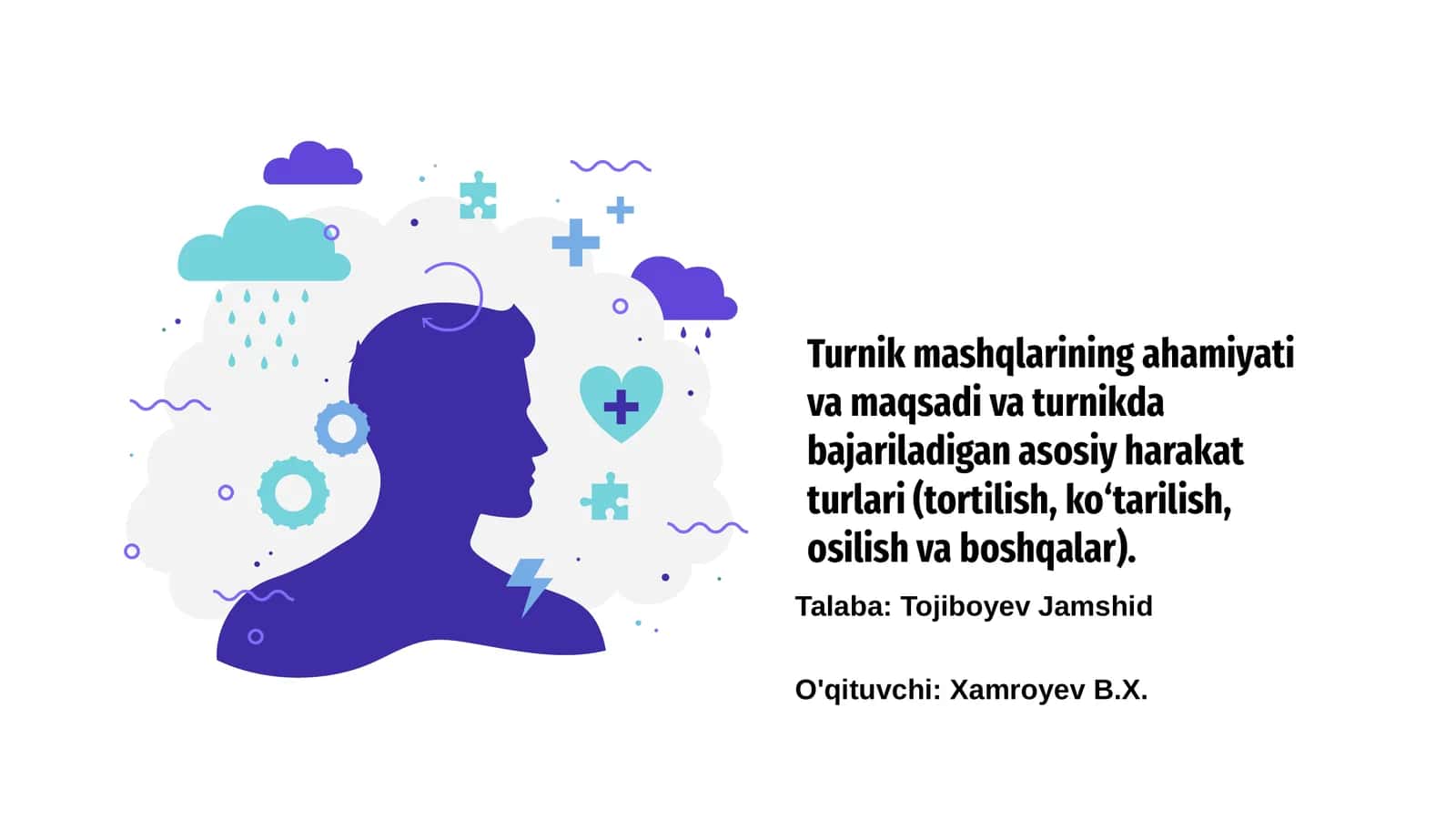 Turnik mashqlarining ahamiyati 1