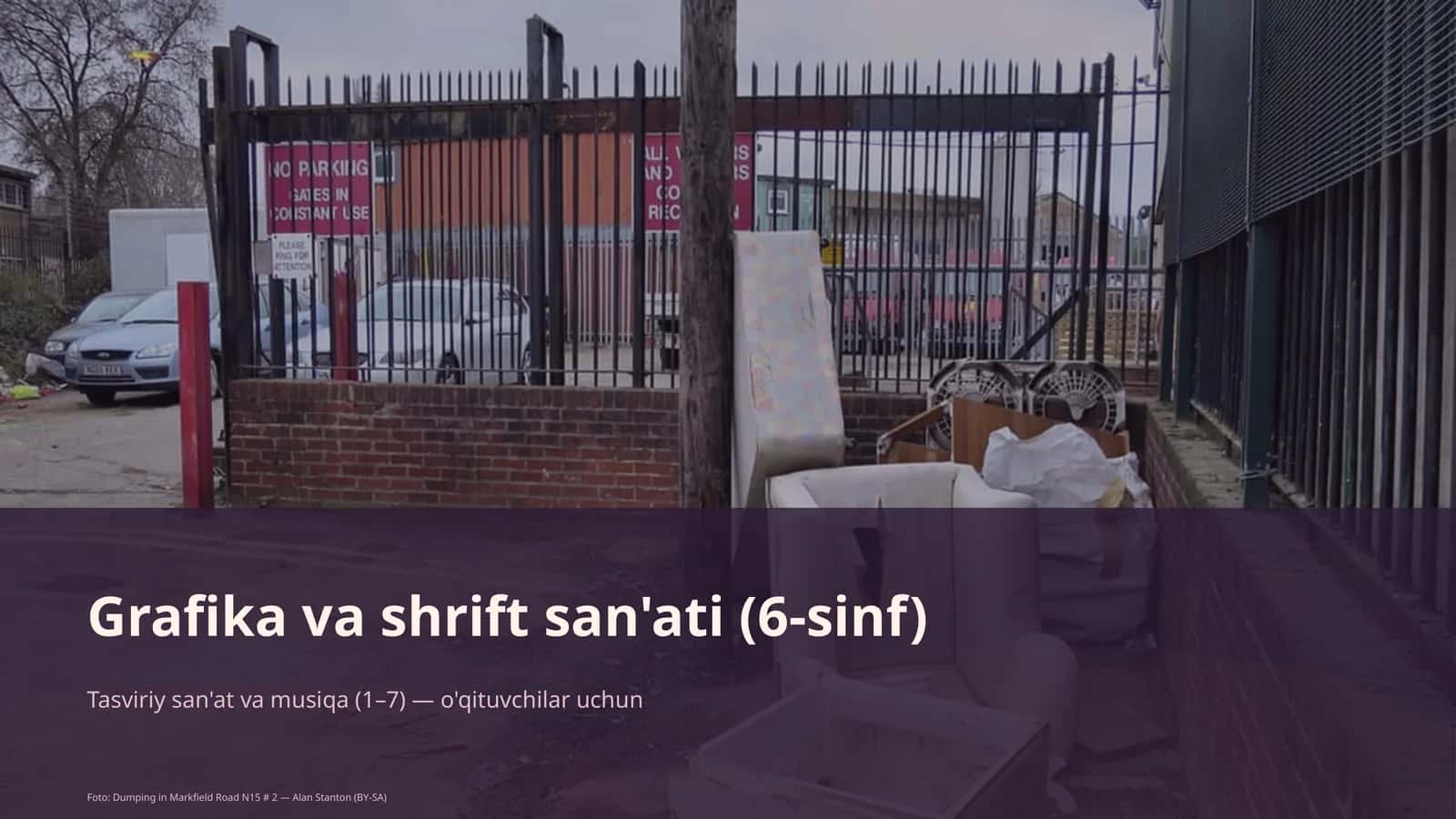 Grafika va shrift san'ati (6-sinf) 1