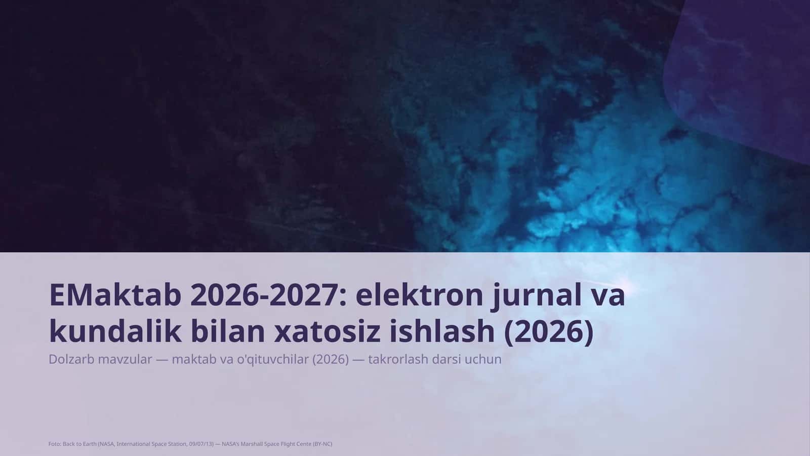 EMaktab 2026-2027: elektron jurnal va kundalik bilan xatosiz ishlash 1