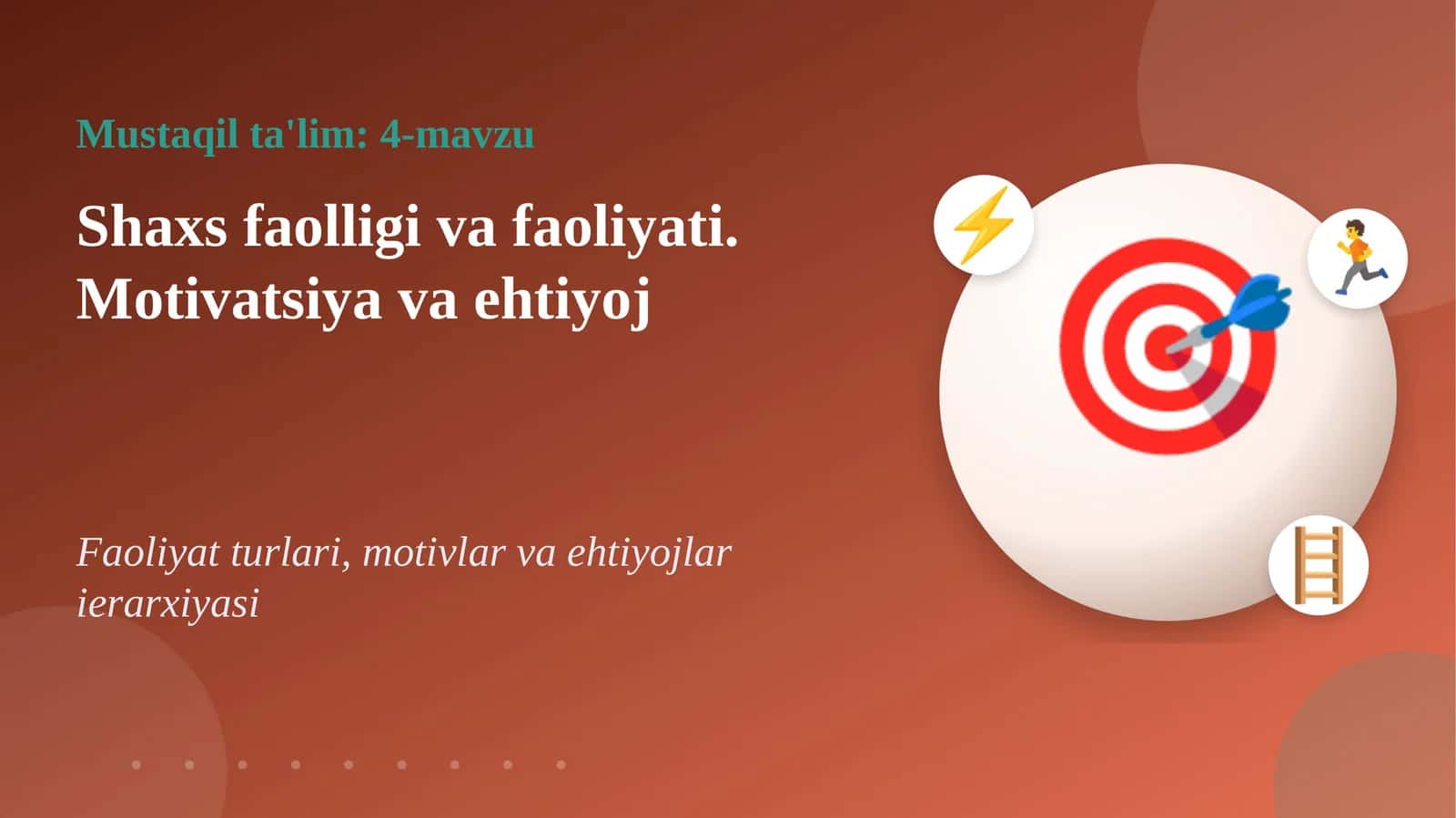 Mustaqil ta'lim: 4-mavzu 1