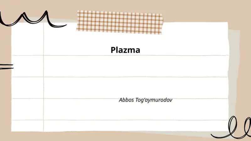 Plazma 1
