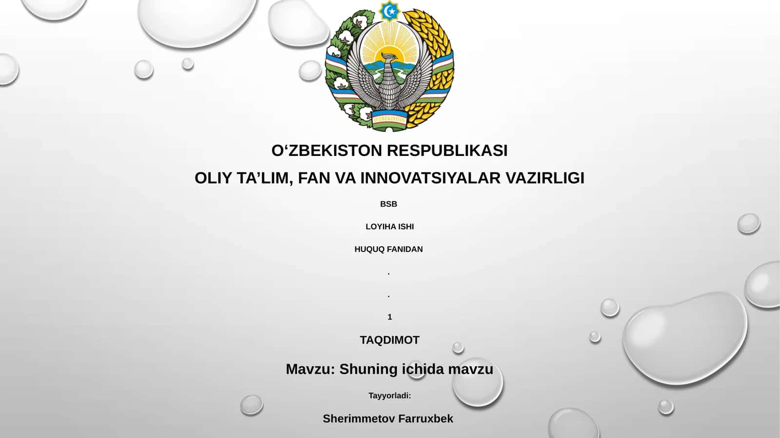 Shovqin va Mavzu: Asosiy Tushunchalar 1