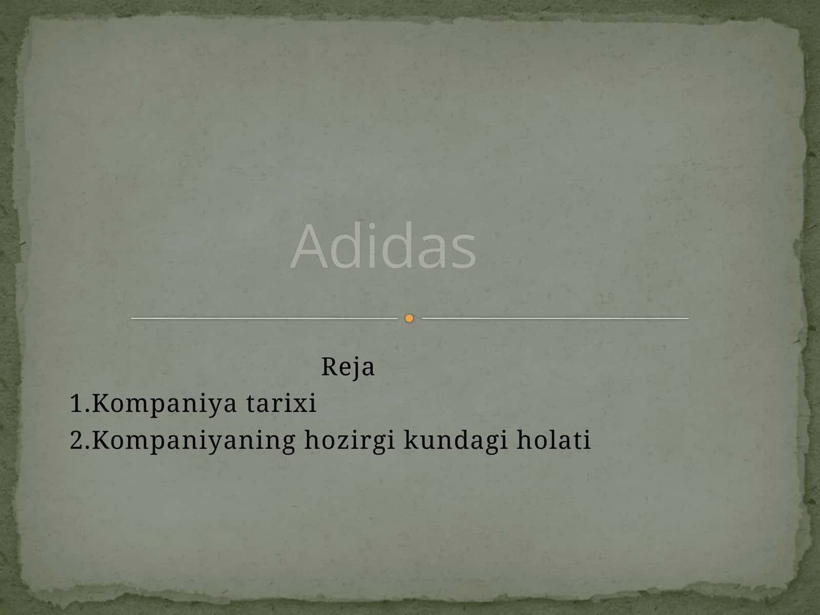 Adidas 1