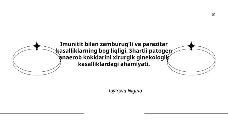 Imunitit bilan zamburug'li va parazitar kasalliklarning bog'liqligi 1