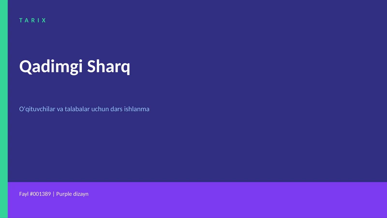 Qadimgi Sharq 1