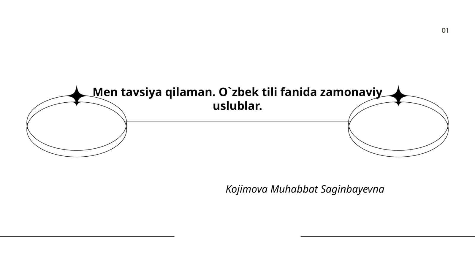 Zamonaviy o'qitish metodlari 1