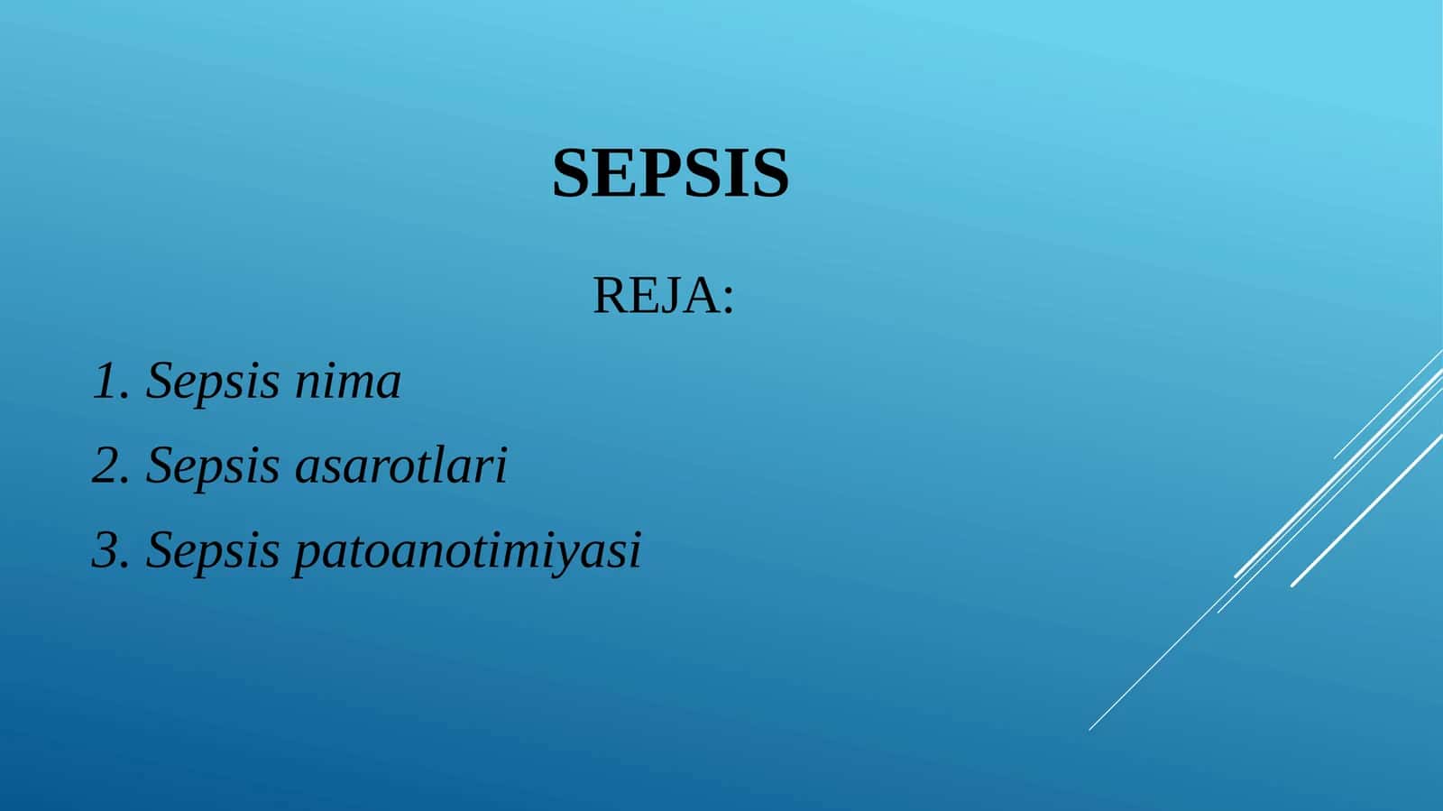 sepsis 1
