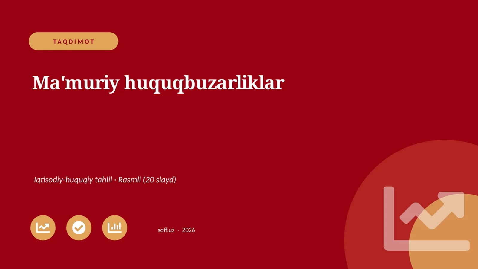 Ma'muriy huquqbuzarliklar 1