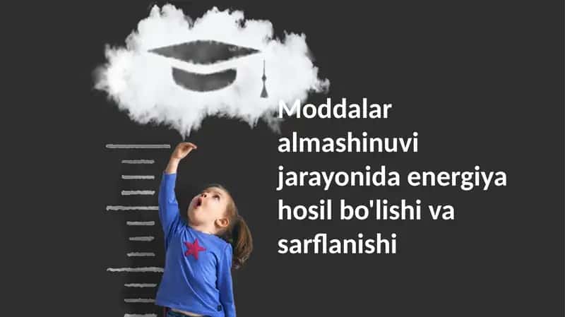 Metabolik jarayonlar energiya balansi 1