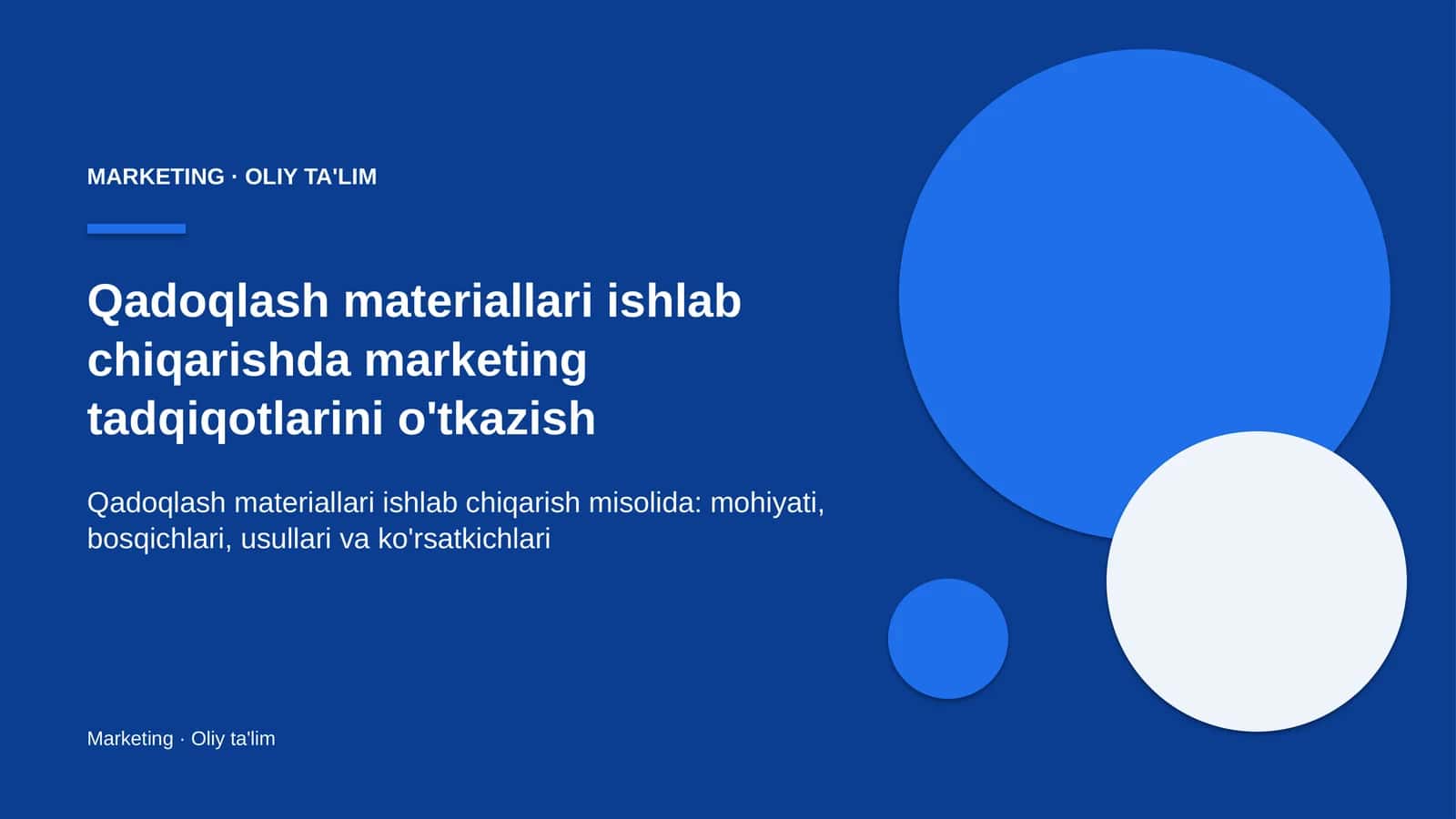qadoqlash materiallari ishlab chiqarishda marketing tadqiqotlarini o'tkazish 7048 1