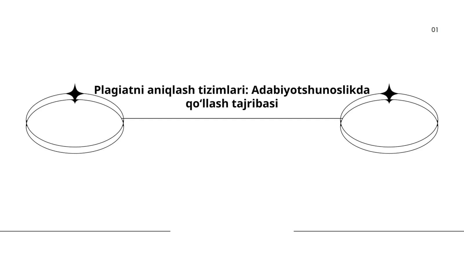 Plagiatni aniqlash tizimlari: Adabiyotshunoslikda qo‘llash tajribasi 1