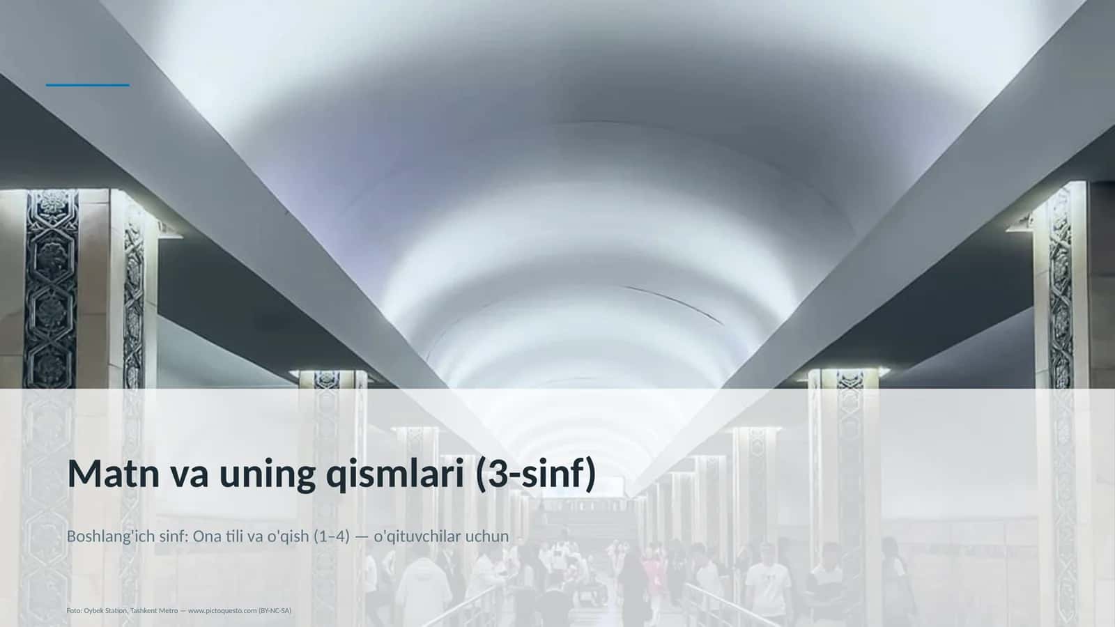 Matn va uning qismlari (3-sinf) 1