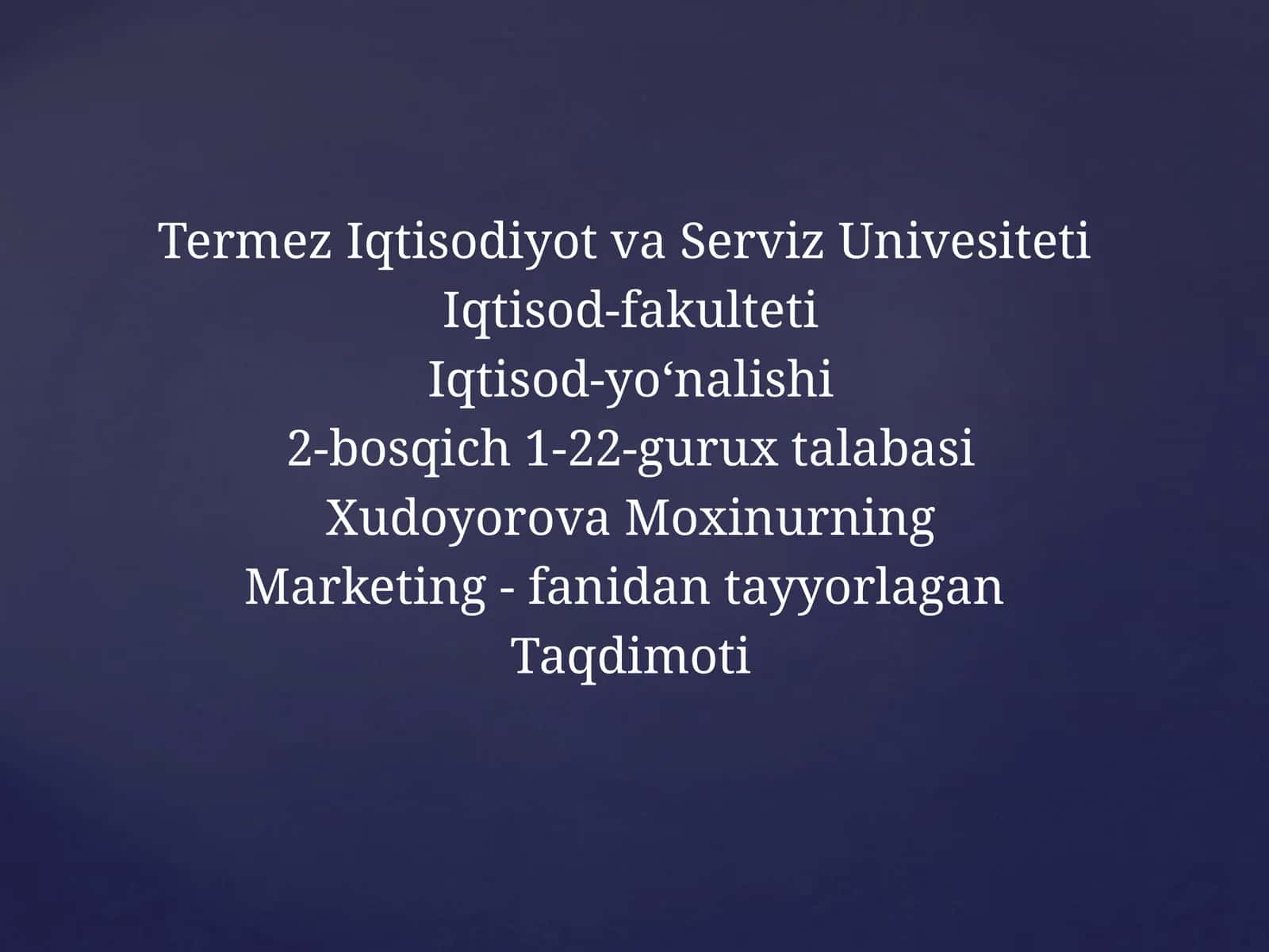 Mersedes-Benzning tashkiltopishi 1
