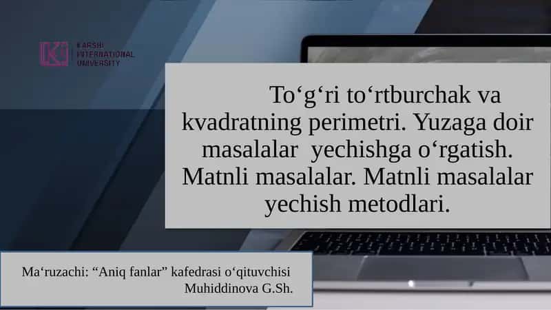 Ko‘pburchaklarbilantanishtirish 1