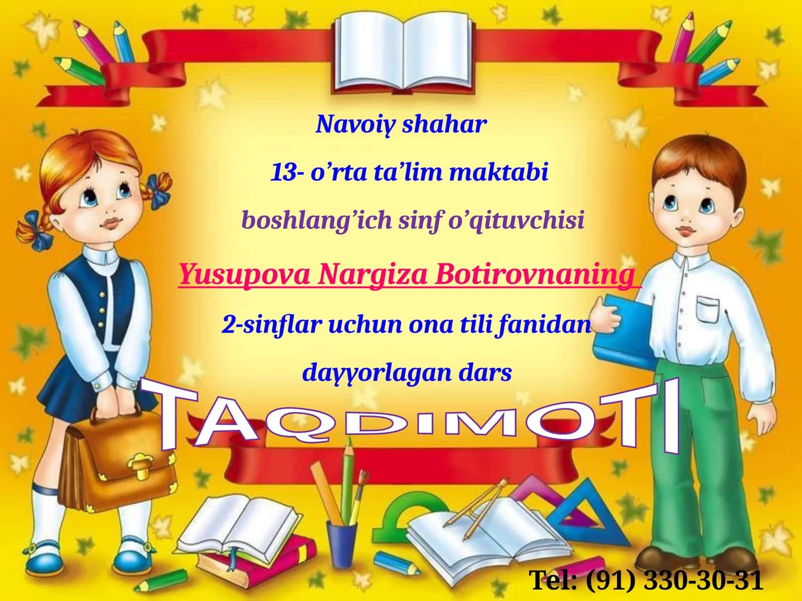 Mavzu: Gap haqidagi bilimlarni umumlashtirish 1