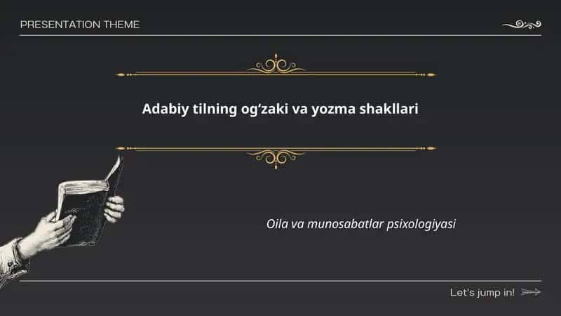 Ogʻzaki adabiy tildan foydalanish qoidalari 1