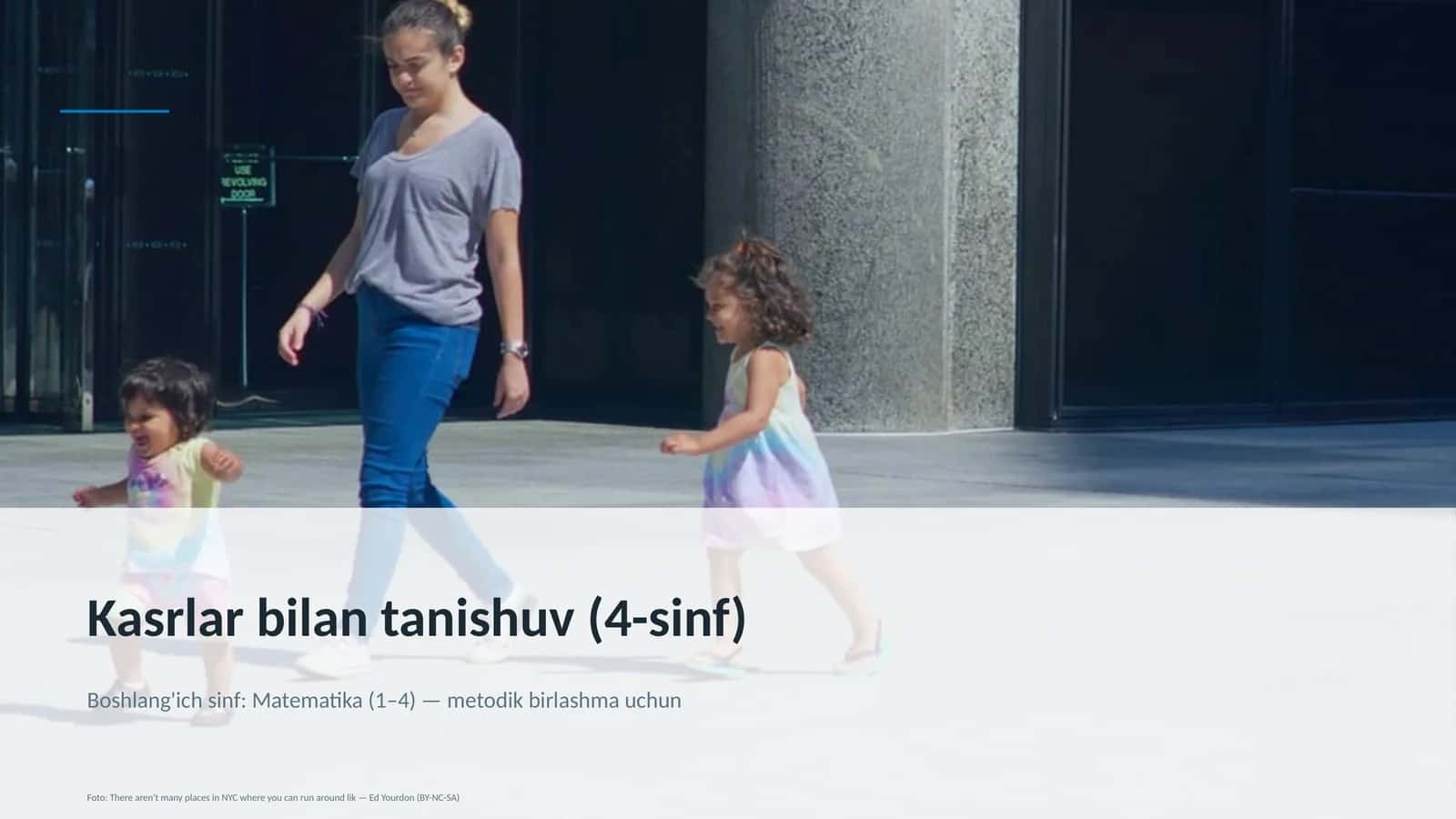 Kasrlar bilan tanishuv (4-sinf) 1