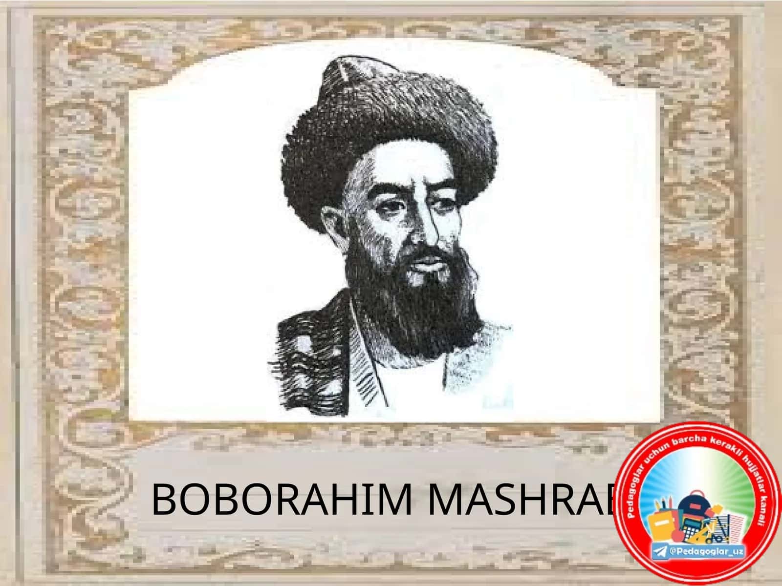 BOBORAHIM MASHRAB (1653-1711) 1