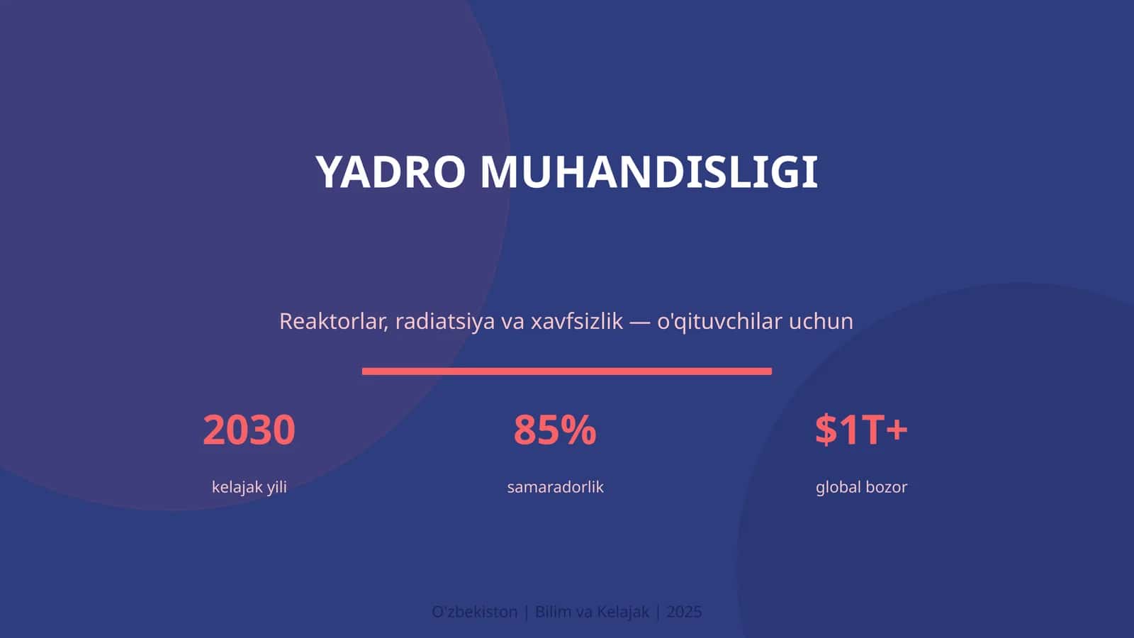 YADRO MUHANDISLIGI 1