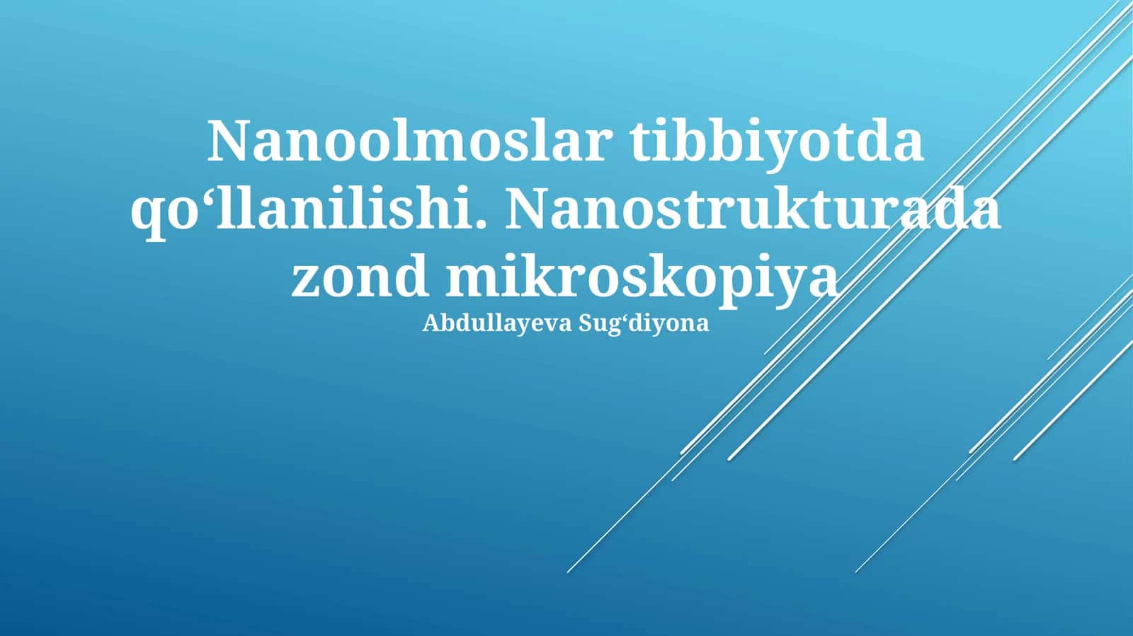 Nanostrukturada zond mikroskopiya 1