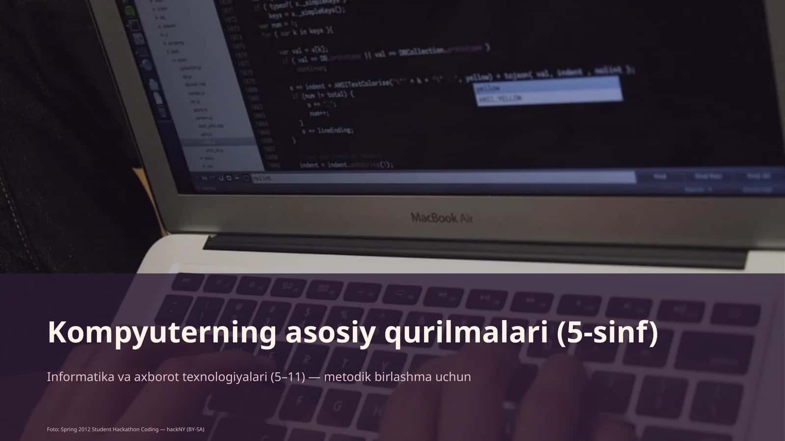 Kompyuterning asosiy qurilmalari (5-sinf) 1