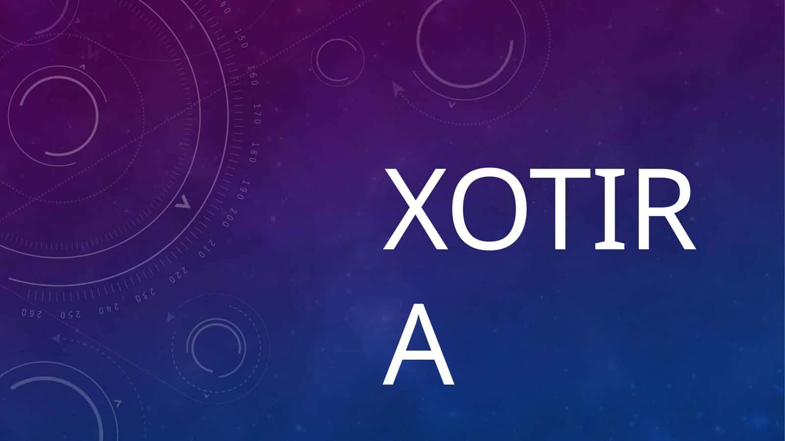 XOTIRA 1