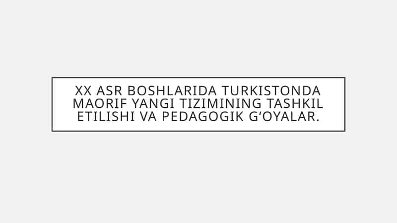 Is’hoqxon Ibrat pedagogik qarashlari 1