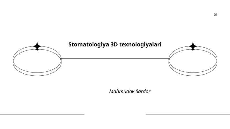 3D tish ko‘chirish texnologiyasi