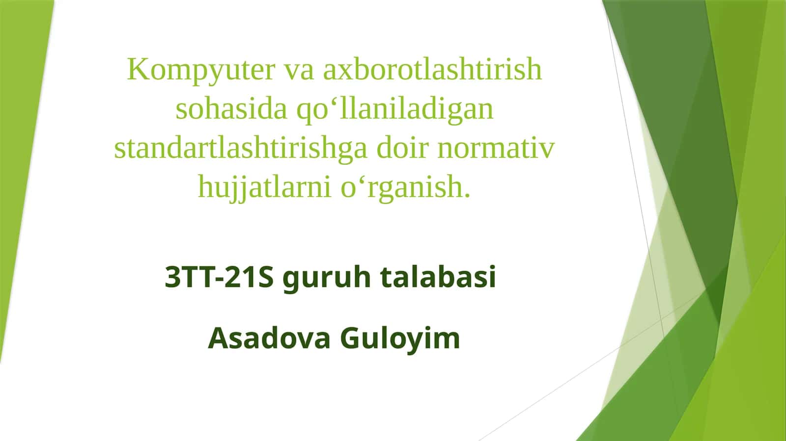3TT-21 S guruh talabasi 1