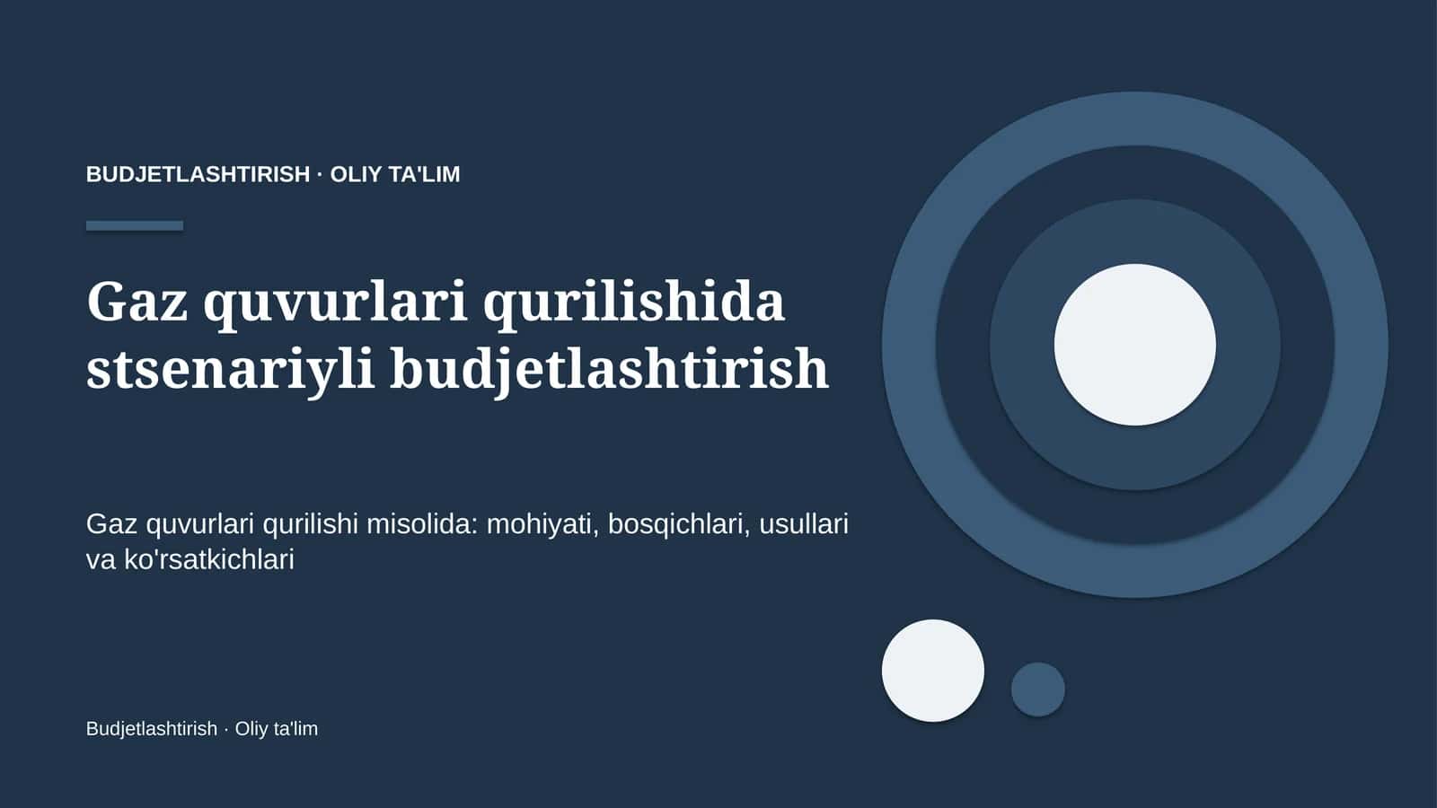 gaz quvurlari qurilishida stsenariyli budjetlashtirish 5405 1