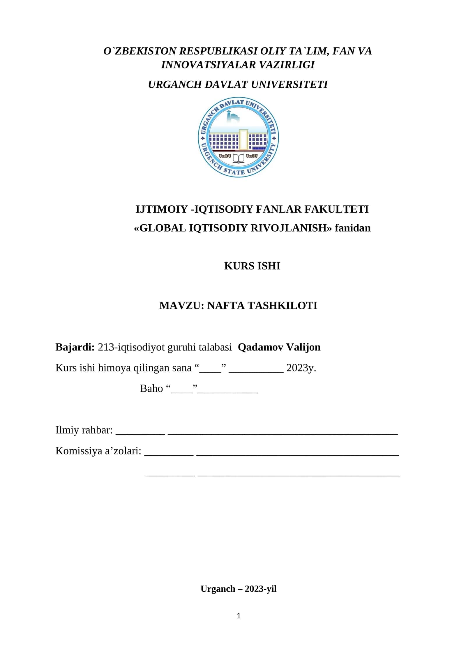 Nafta tashkiloti 1