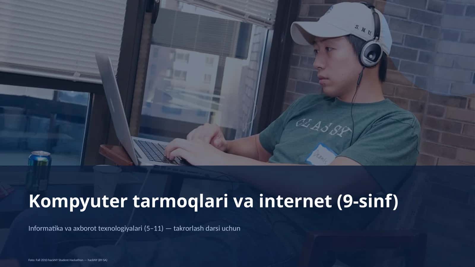 Kompyuter tarmoqlari va internet (9-sinf) 1