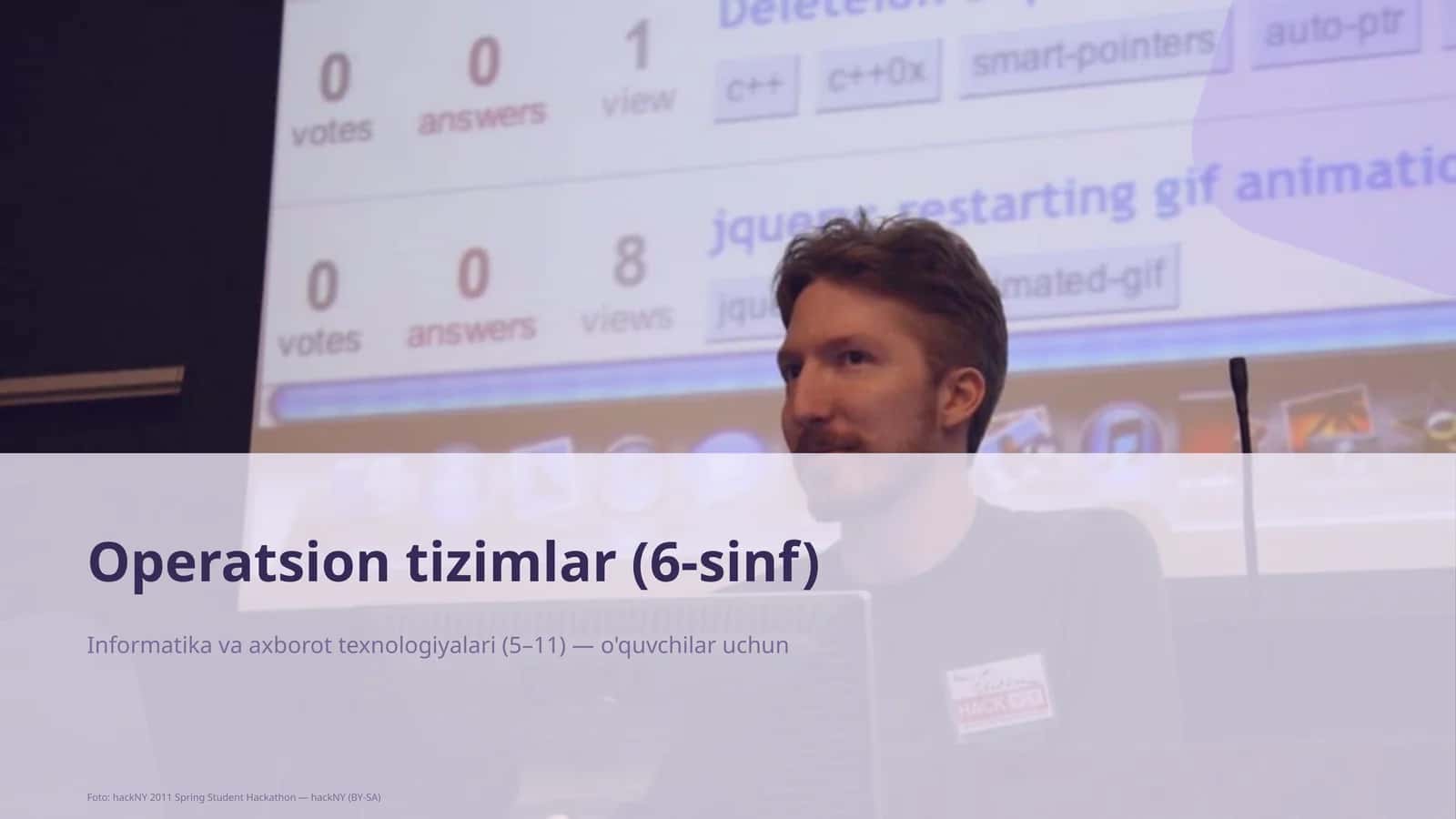 Operatsion tizimlar (6-sinf) 1