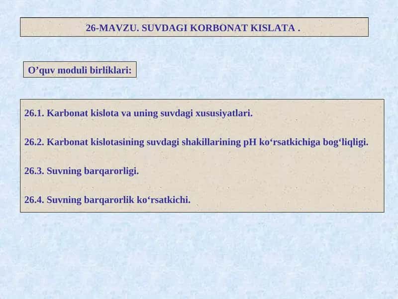 SUVDAGI KARBONAT KISLATA 1