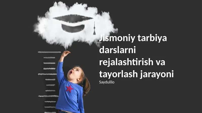 Jismoniy tarbiya darslarni rejalashtirish va tayorlash jarayoni 1