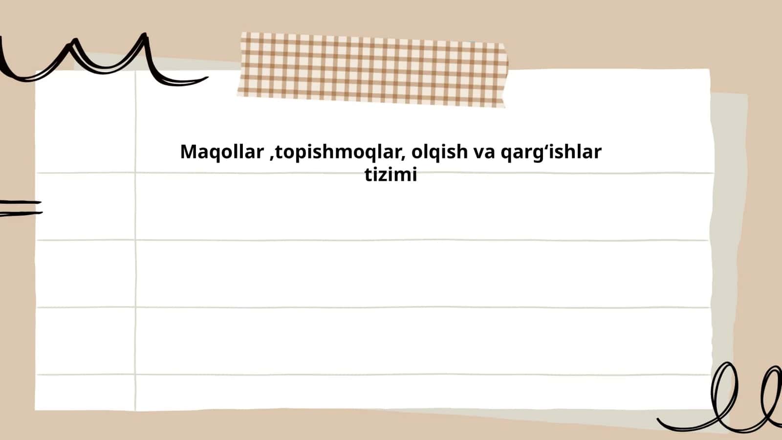 Maqollar va ularning tarixi 1