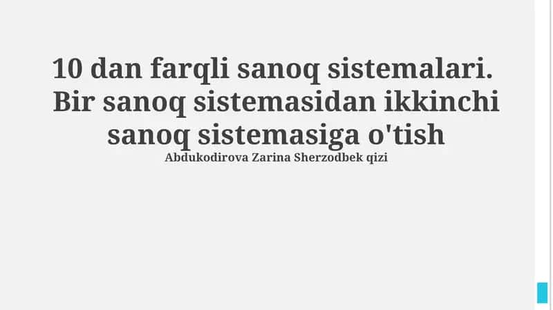 Mayya son sistemi 1