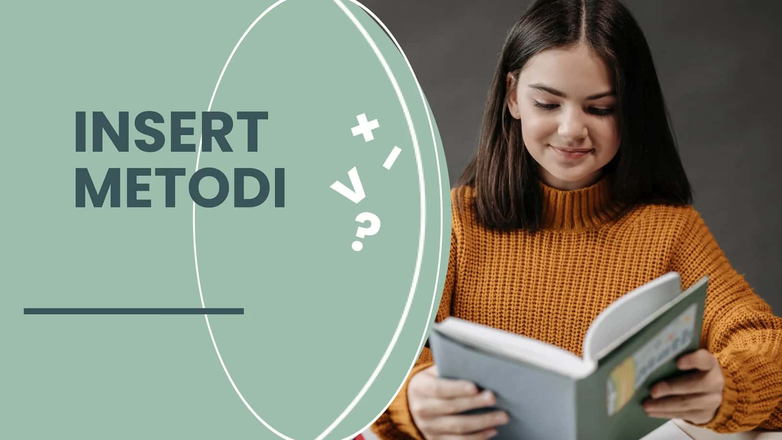 INSERT METODI 1