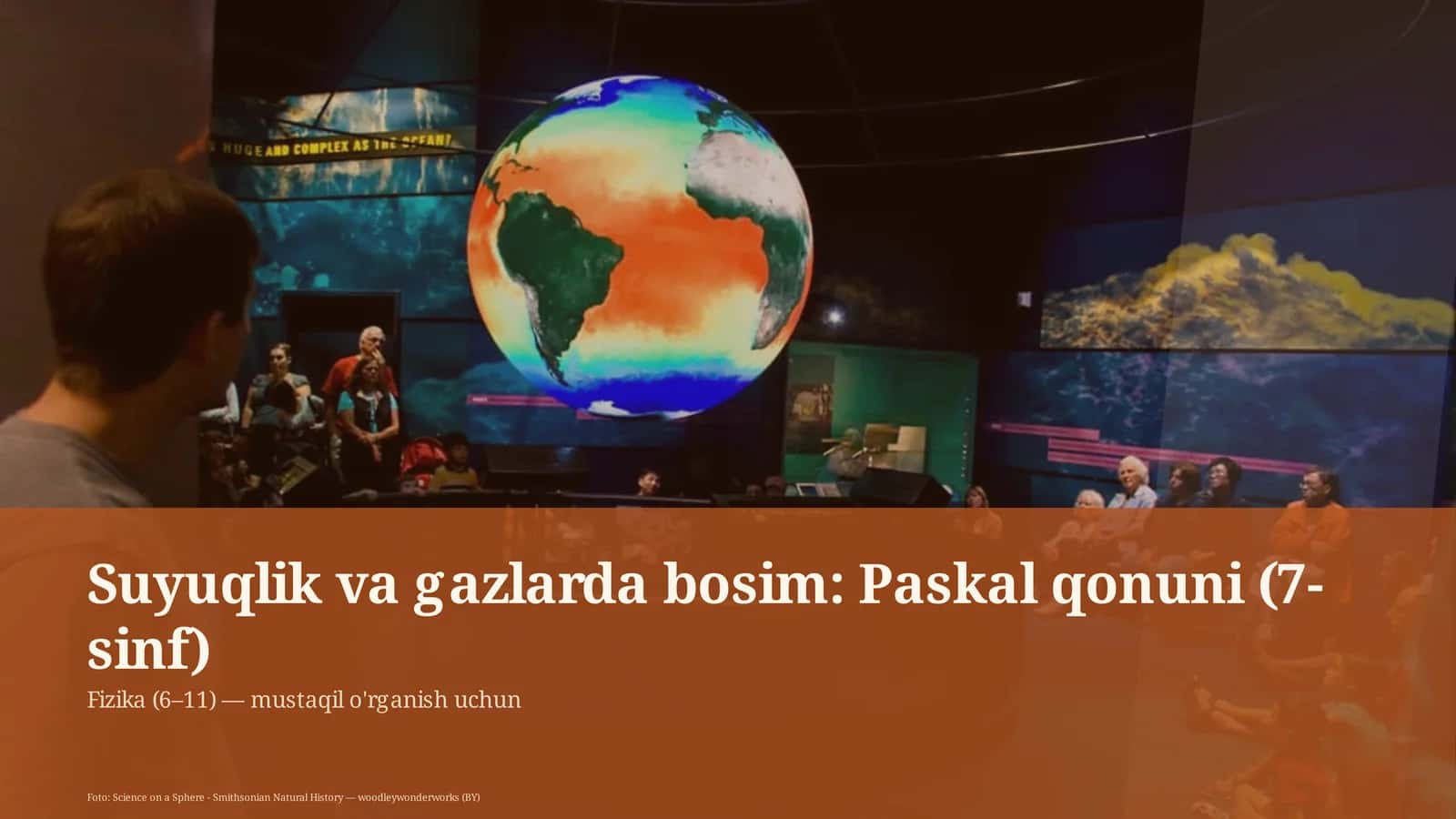Suyuqlik va gazlarda bosim: Paskal qonuni (7-sinf) 1