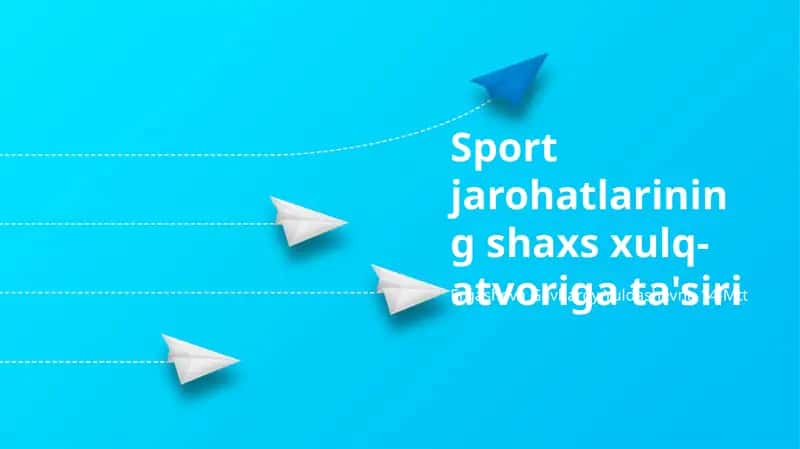 Sport jarohatlarining shaxs xulq-atvoriga ta'siri 1