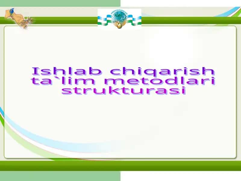 Ishlab chiqarish ta`limi 1