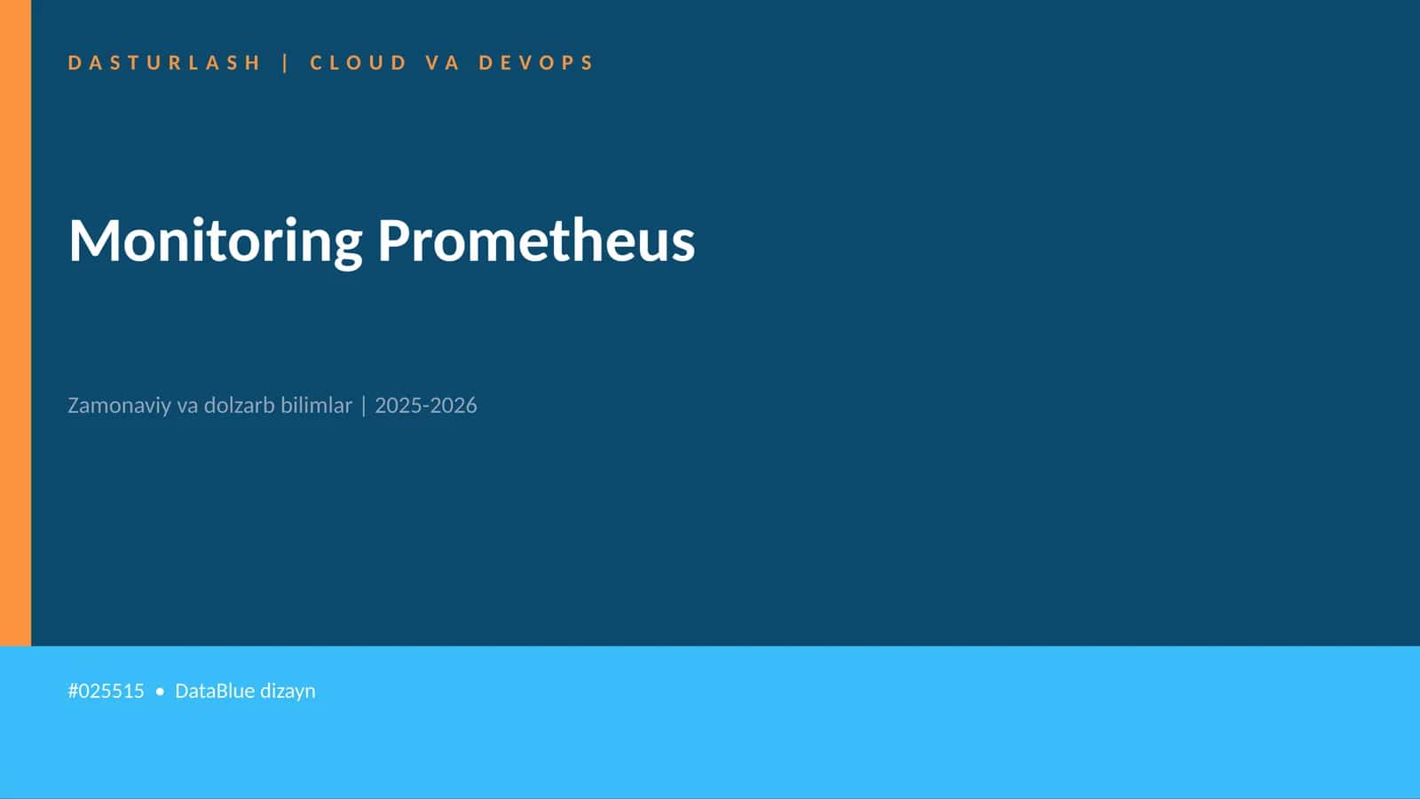 Monitoring Prometheus 1