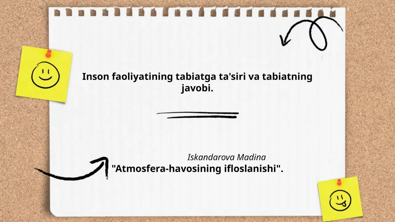 Atmosfera-havosining ifloslanishi 1