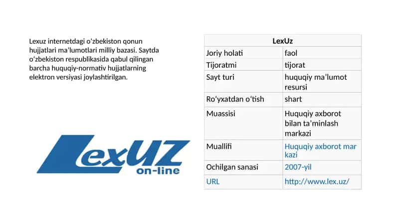 LexUz 1