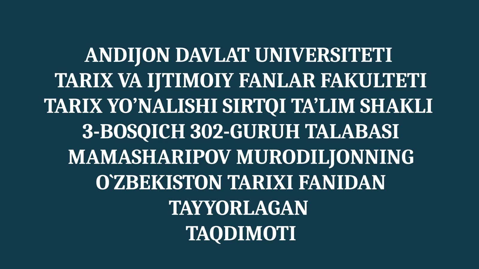 Oʻzbekistonda ikki palatali parlamentning shakllanishi 1