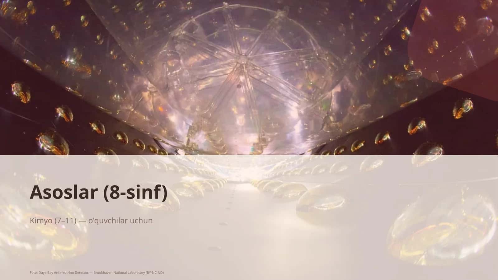 Asoslar (8-sinf) 1